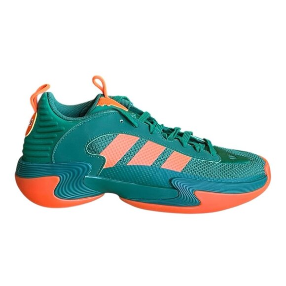 adidas SM NCAA Exhibit Select Miami Hurricanes Basketball Shoes W Size 12.5 - Picture 1 of 10